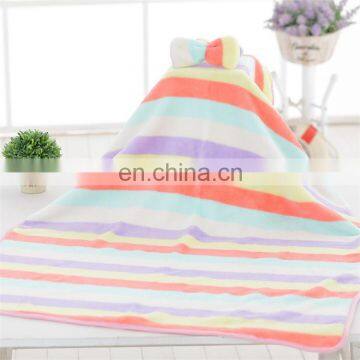 Cute Baby Swaddle Blanket Pretty Plush Animal Soft Polar Coral Fleece Baby Blanket photo-4