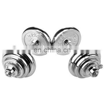 Factory Wholesales High Quality Weights Dumbbells 40Kg Gym Electroplating Dumbbell