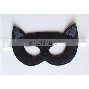 cat design nonwoven felt mask for halloween parties