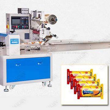 Bakery Biscuit Flow Packaging Machine Factory Price