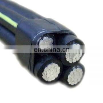 0.6/1kv NFA2X-T Power cable AAC Conductor XLPE insulation aerial cables price 3x50+35mm2