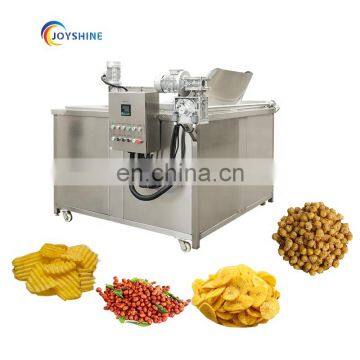 Multifunctional Automatic Stir Batch Frying Potato Banana Chips And Pani Puri Frying Machine photo-4