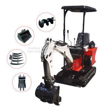 0.8 Ton High Power Excavator Mini Digging Tool for Garden Post Hole Digger Home Use