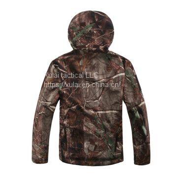 Hunting Realtree Camouflage Softshell Men's Jacket photo-3