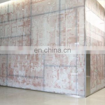 Tempered Ceramic Fritted Glass for curtain wall