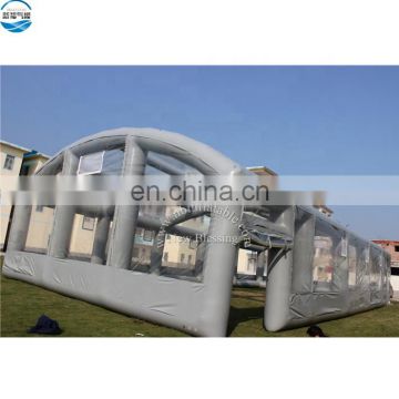 Factory custom made inflatable air tight TPU  tent waterproof  clear tent for rental