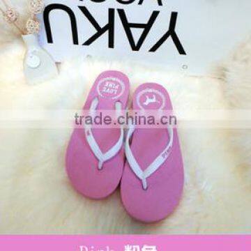 2016 wholesale flip-flops cool slipper for female indoor/outdoor