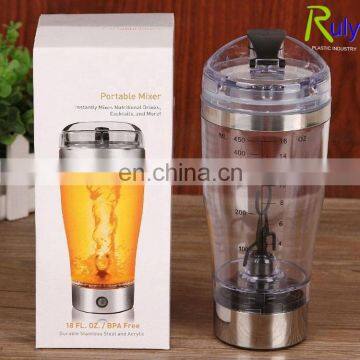 Electrical Portable Smart Dual Shaker for Protein, Coffee & Milk, Bpa Free photo-4
