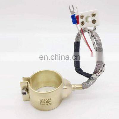 120v 220v 240v 380v Industrial Electric Extruder Sealed Brass Band Heater for Plastic Machinery