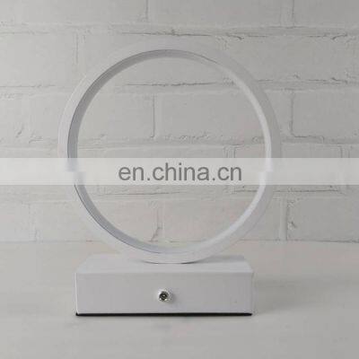 Europe Home Decor Donut LED Baby Series Desk Lamp Metal Base Rechargeable Bed Side Table Lamp photo-3