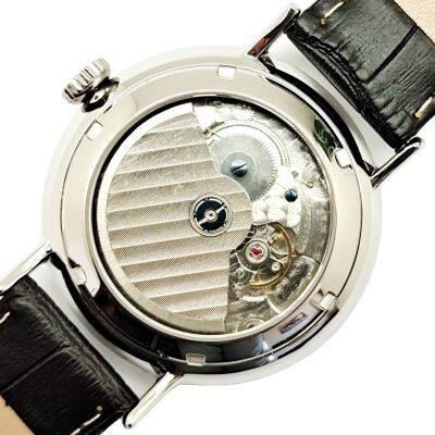 Stainless Steel Mechanical Watches Man Genuine Leather Fashion Automatic Watch photo-5