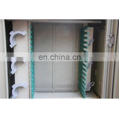 Fiber Optic Distribution Cabinet Outdoor Wall-mounted Empty Box 72 96 144 Core Optic Cross Connect Cabinet photo-4