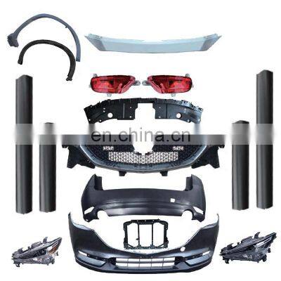 Grille Car Body Parts Door Moulding Bumper Head Lamp Whee Flap Tail Light for Mazda CX5 2017