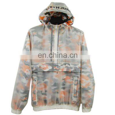 Factory Outlet 2021 Christmas Men's Camouflage Print Winter Mountaineering Cycling Outdoor Waterproof Transparent Jacket