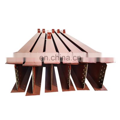 heavy steel structure manufactures a36 q235 q345 hot rolled black steel structure