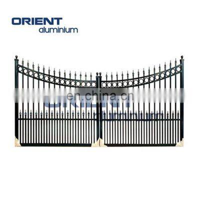 modern European style nice quality hot selling aluminium farm house front gate and fence