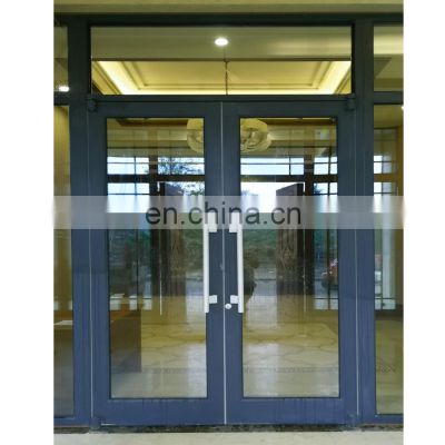 High quality aluminum frame KFC door aluminum alloy glass door