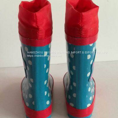 Outdoors Printing Rubber Boots, Pretty Children Boots, Popular Kid Rubber Boot,Child Rubber Boot, Children Rubber Shoe, Cheap Kid′s Rubber Boots photo-5