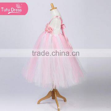 The Beautiful and Sweet Pink Flower Girl Dress of 7 Years Old photo-3