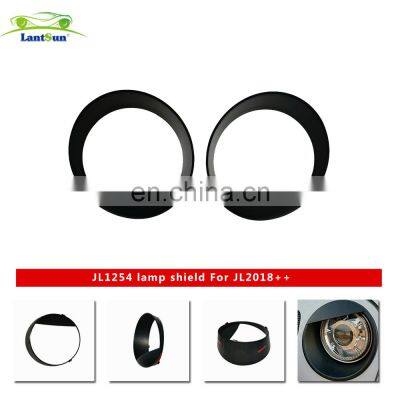 Birdie Eyebrows Style Guard Cover Trim for Jeep jl Led Headlights photo-2