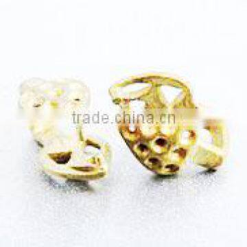 brass ear posts jewelry accessory finding earring