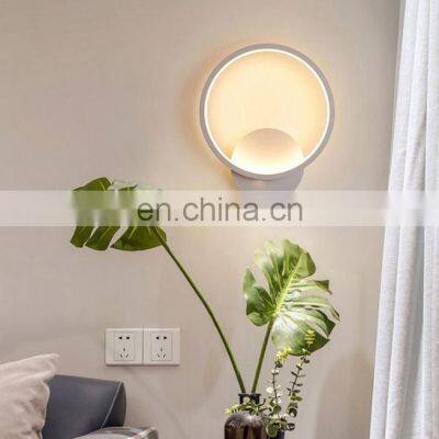 LED Nordic living room bedroom bedside wall lamp porch aisle restaurant stairwell balcony wall lamp beauty salon lamps