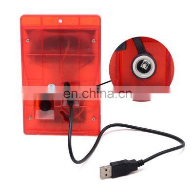 Solar Alarm With Remote Control Security Alarm Siren Motion Sensor Detector For Home Garden Yard Outdoor