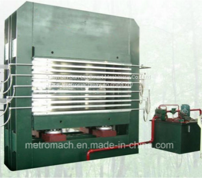 Woodworking Plywood Multi-layer Hydraulic Hot Press Machine With Loader and Unloader Line photo-4