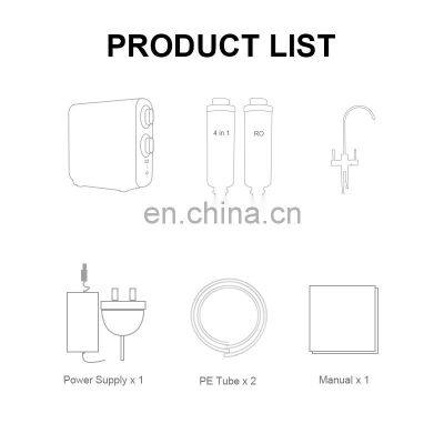 Nobana бытовой водоочиститель RO с обратным осмосом, домашняя машина photo-5