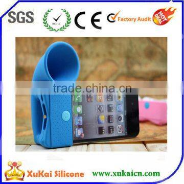 high power horn speaker mobile phone silicone speaker