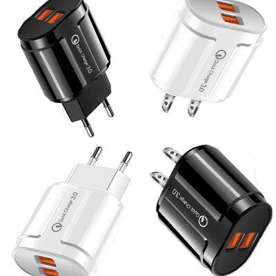 Hot Sale Usb QC3.0 Fast Phone USB Charger 9V 2A 18W Travel Power Wall Adapter for Charging Mobile Phones photo-4
