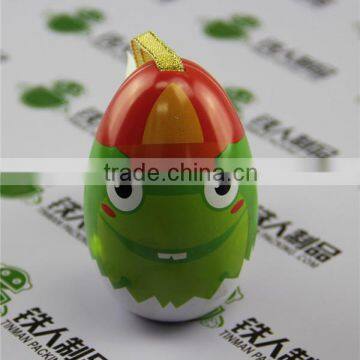 Egg-shape Fancy Metal Packaging Custom Tin