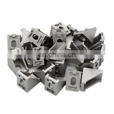 Custom Aluminum Extruded Angle Bracket Corner Bracket Extrusion Supplier