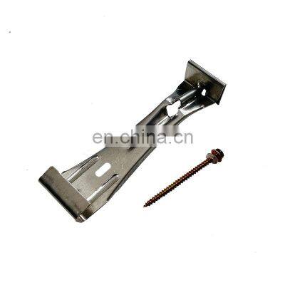 Custom Factory Price Aluminum Hidden Gutter Hangers with Clips