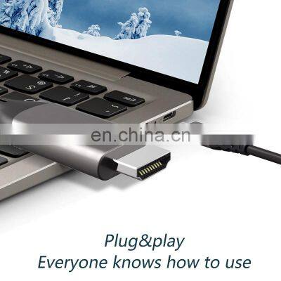 New Arrival USB C ToHD USB 3.1 Type-C to HD-MI 4K60HZ Adapter With HDCP Compatible for Mobile Phones and Computers photo-4