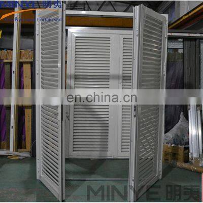 Anti-wind Design Fixed Aluminum Louver Aluminum Plantation Shutter photo-5