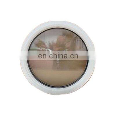 UPVC fixed window with double glazed windows plastic for windows windows 50 series vinyl