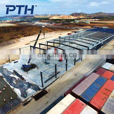 Pre-engineered long-span steel structure frame building for sale