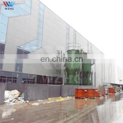 WZH chinese supplier pre built industria sports semi automatic warehouse