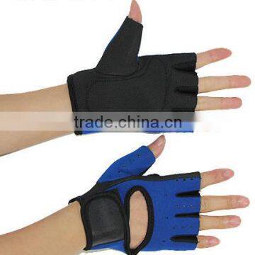 Protective sports training neoprene Half finger bike gloves