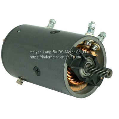 Long Bo powerful electric winch motor 12V W-7623 for Superwinch