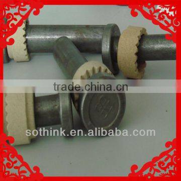 Drawn arc welding stud carbon steel with ceramic ferrule