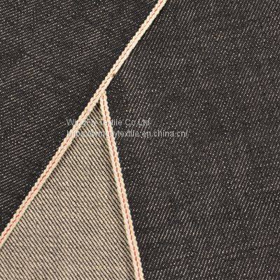 14oz Hot Sale Competitive Price Black Raw Denim Jeans For Clothing and Pants photo-2
