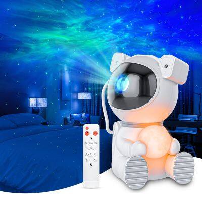 Astronaut Galaxy Projector with Timer and Remote Starry Sky Projector with Moon Lamp LED Nebula Night Light Gifts For Kids