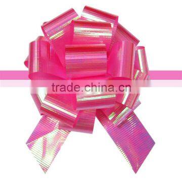 PP Red PomPom Pull Bow for Decoration,Ribbons and Bows for Children photo-2