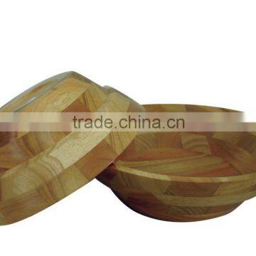 High quality best selling eco friendly Natural Rubberwood Bowl from Viet Nam