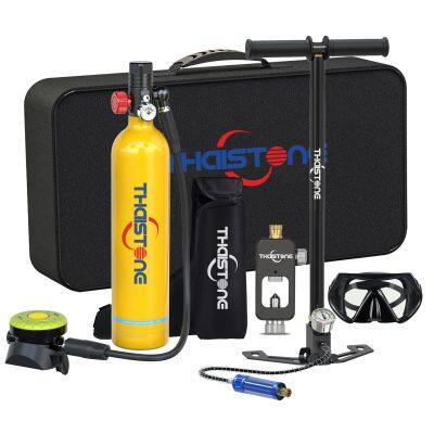 Cheap 1L  Mini suba Diving Dive air tank OEM logo dive gears with high pressure pump