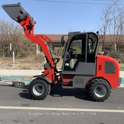 HZM 811 HZM810B  1Ton Small Compact Open/Enclosed Cabin Mini Front End Loader/Mini Wheel Loader