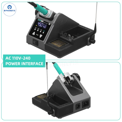 SUGON T21 Multi-Tip Soldering Station for Phone and Laptop Repair photo-5