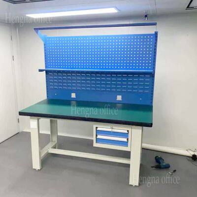 Hengna Heavy Duty Workbench With ESD Top and Storage Options for Laboratory Use photo-4